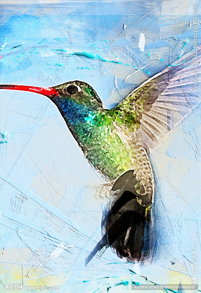 北欧清新鸟类装饰画