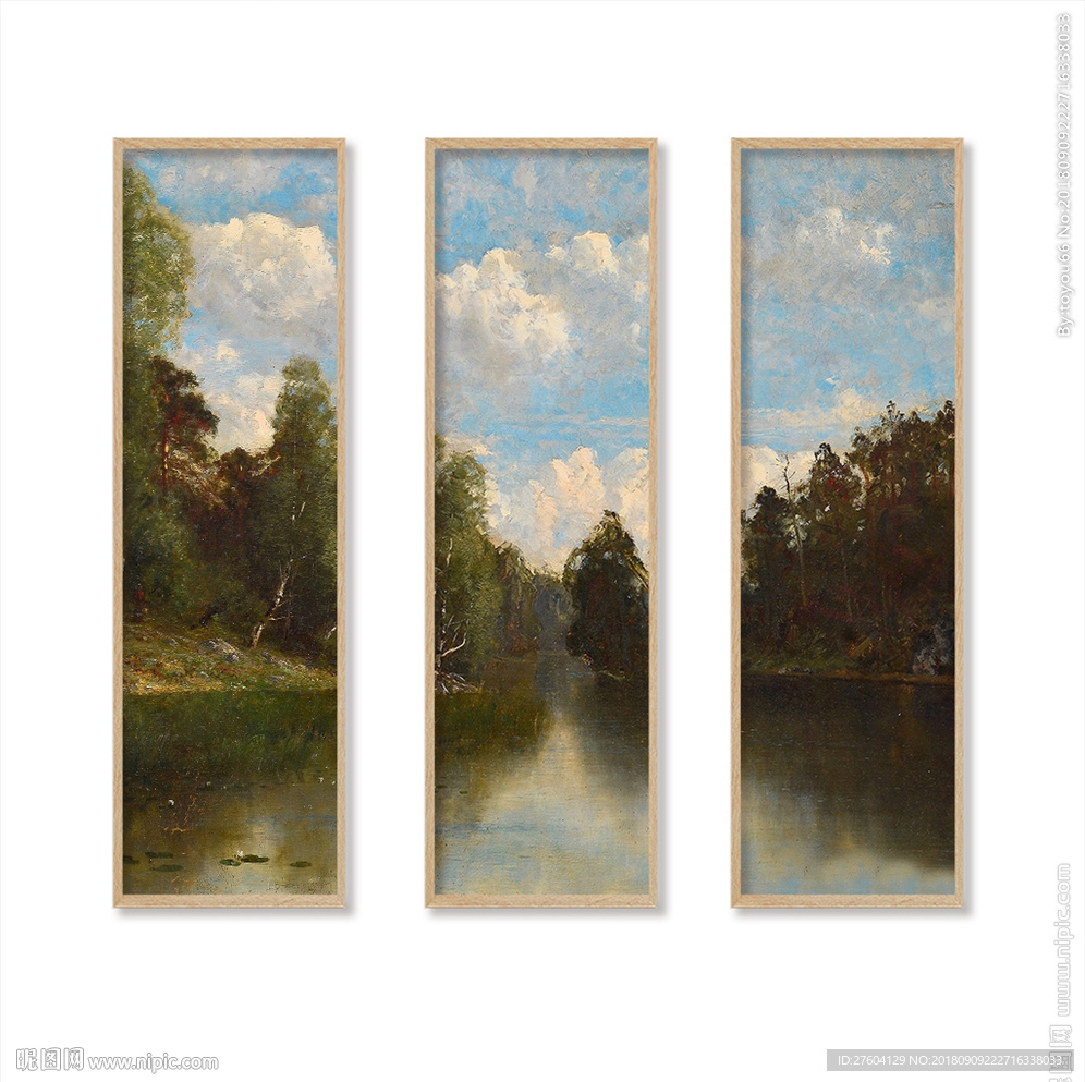 风景油画装饰画