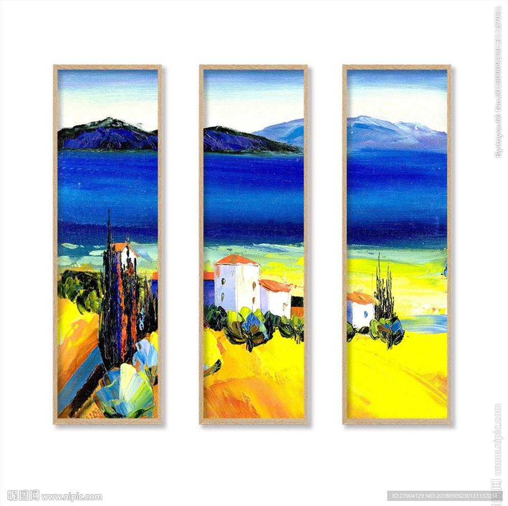 油画风景装饰画