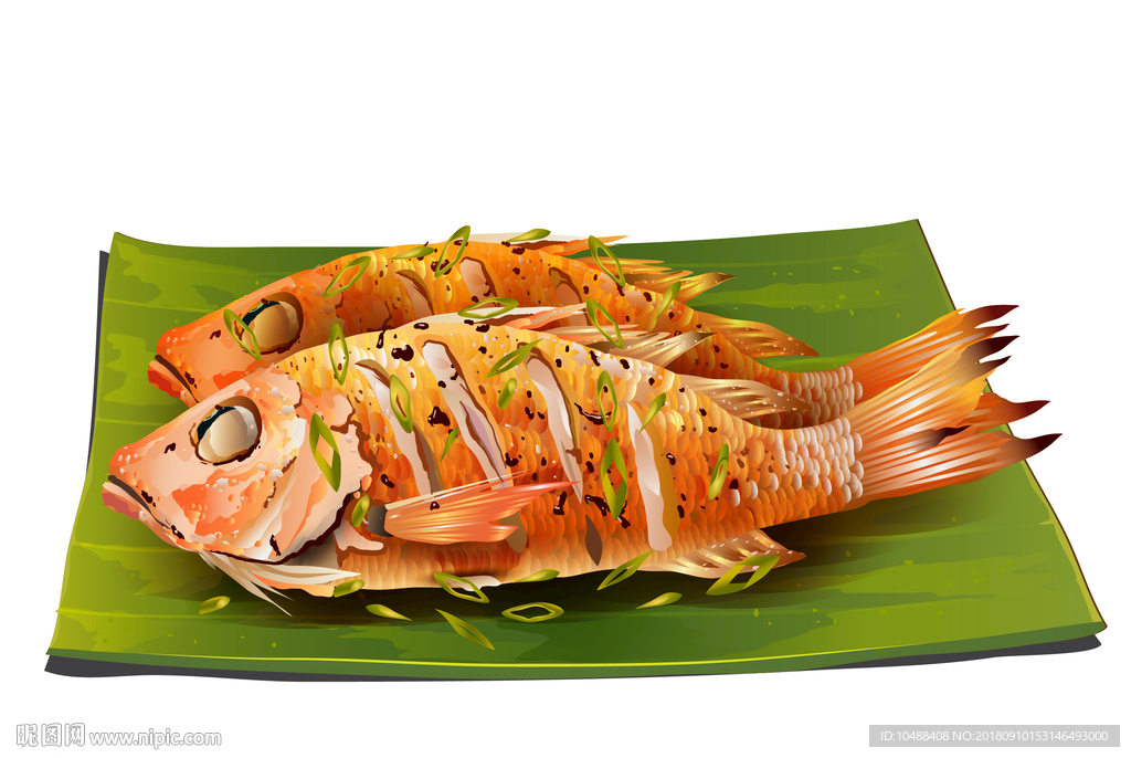 烤鱼 烧烤 海鲜 日料 海边