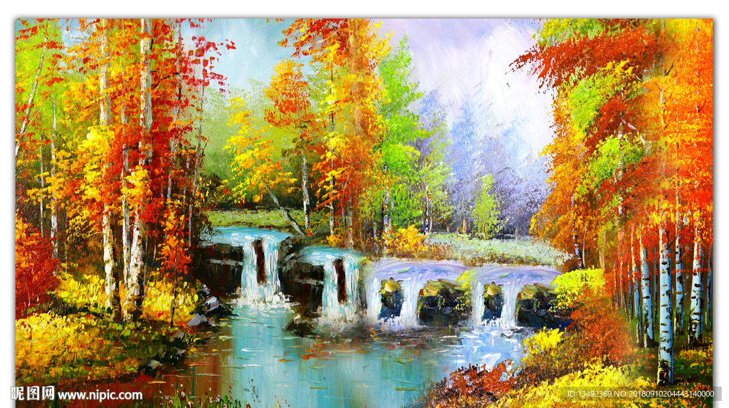 风景油画