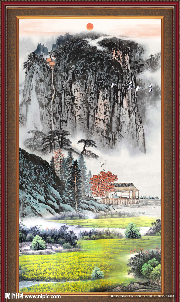 国画山水