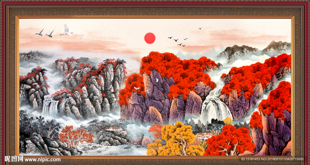 国画山水