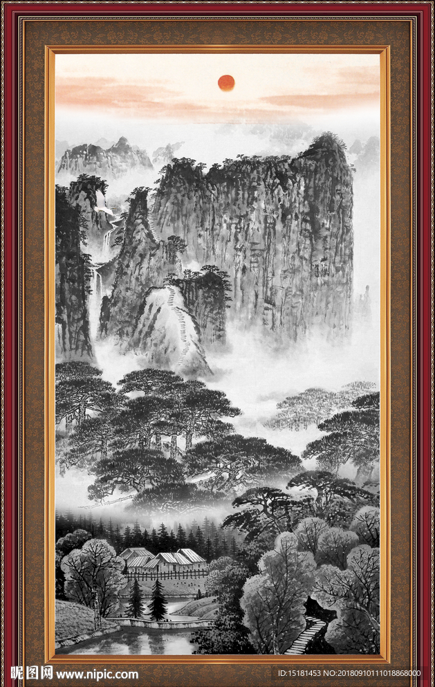旭日东升
