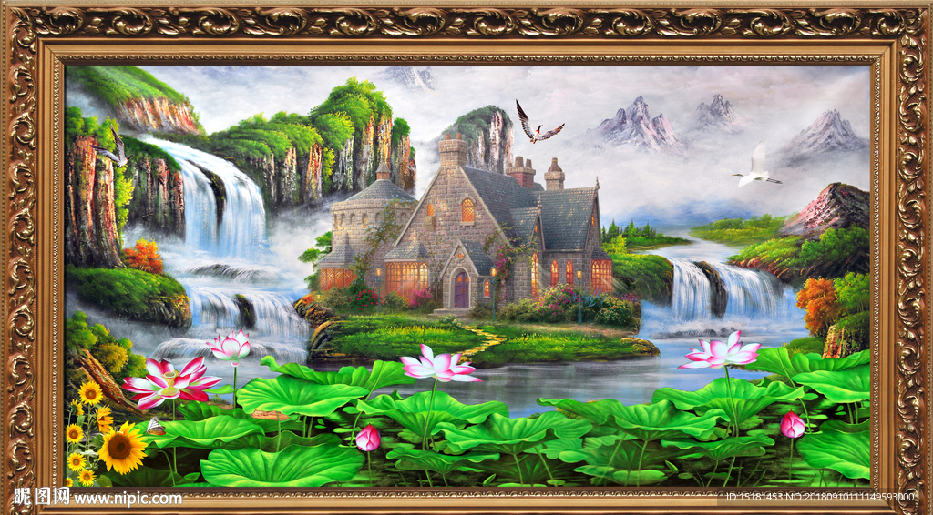 油画风景