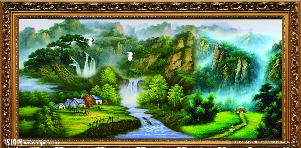 油画风景