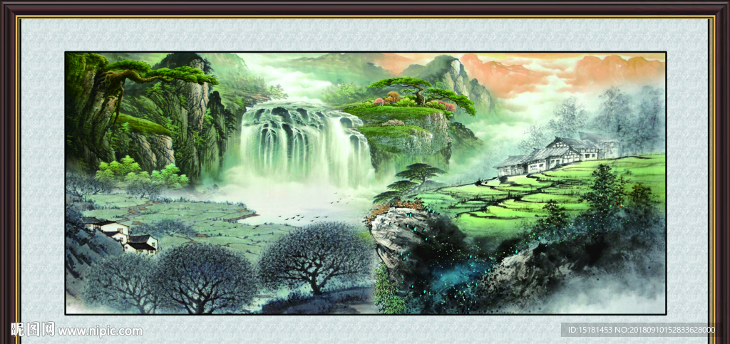 国画山水