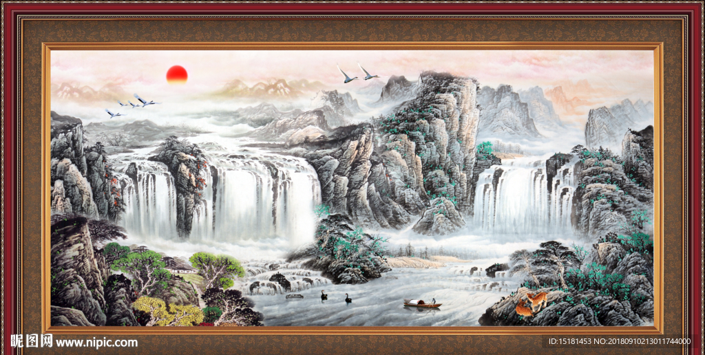 国画山水