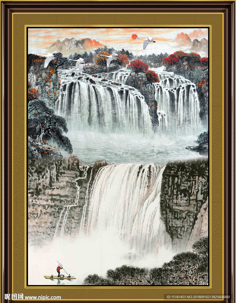 国画山水