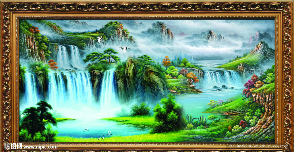 油画风景