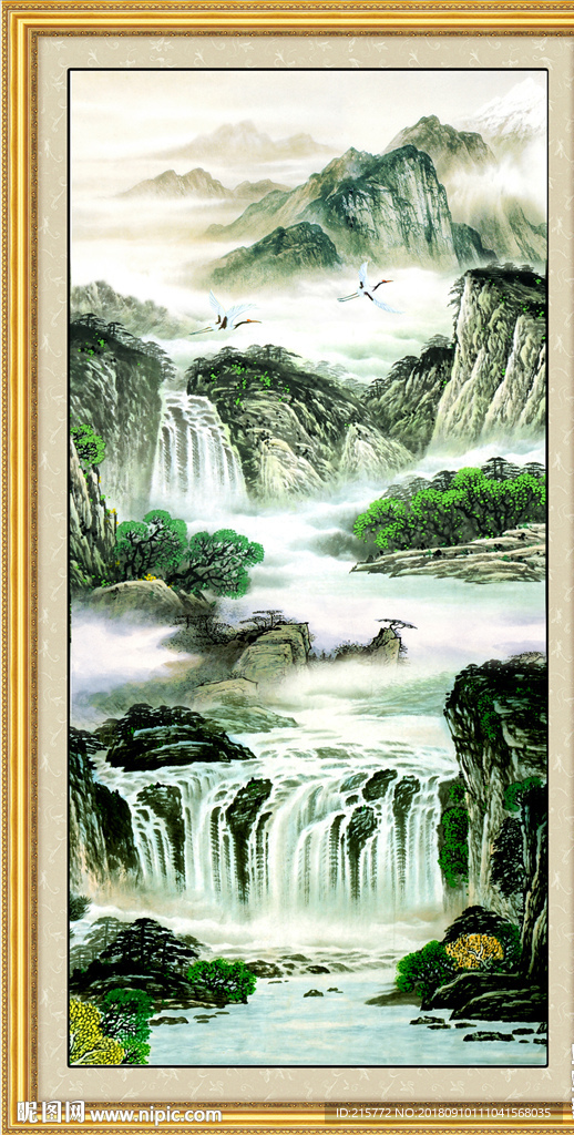 国画山水