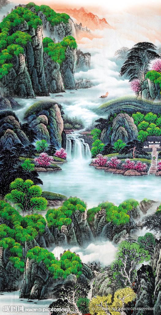 室内玄关背景