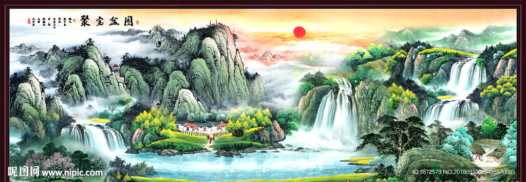 山水画