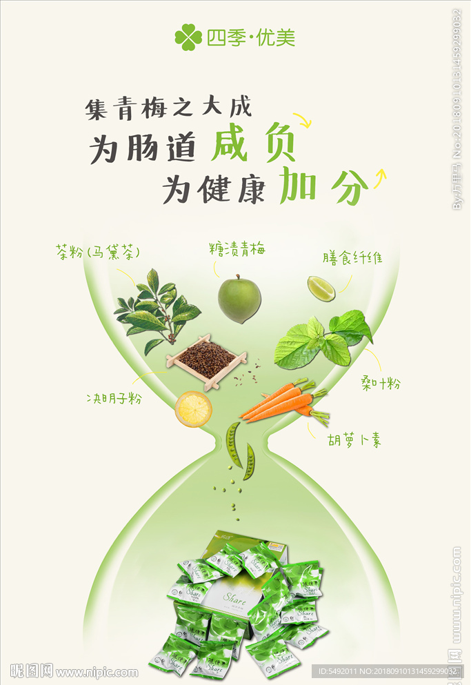 四季优美海报