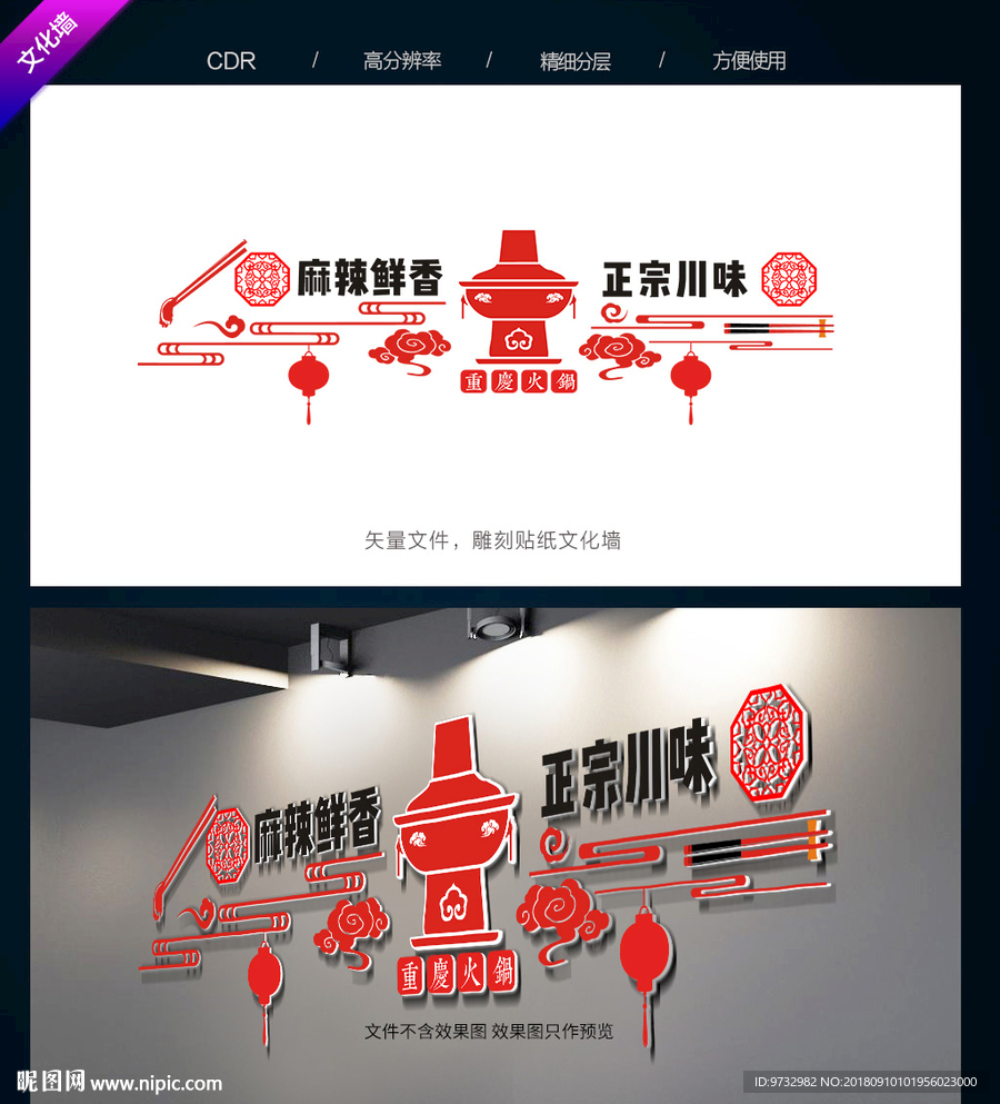 火锅文化墙