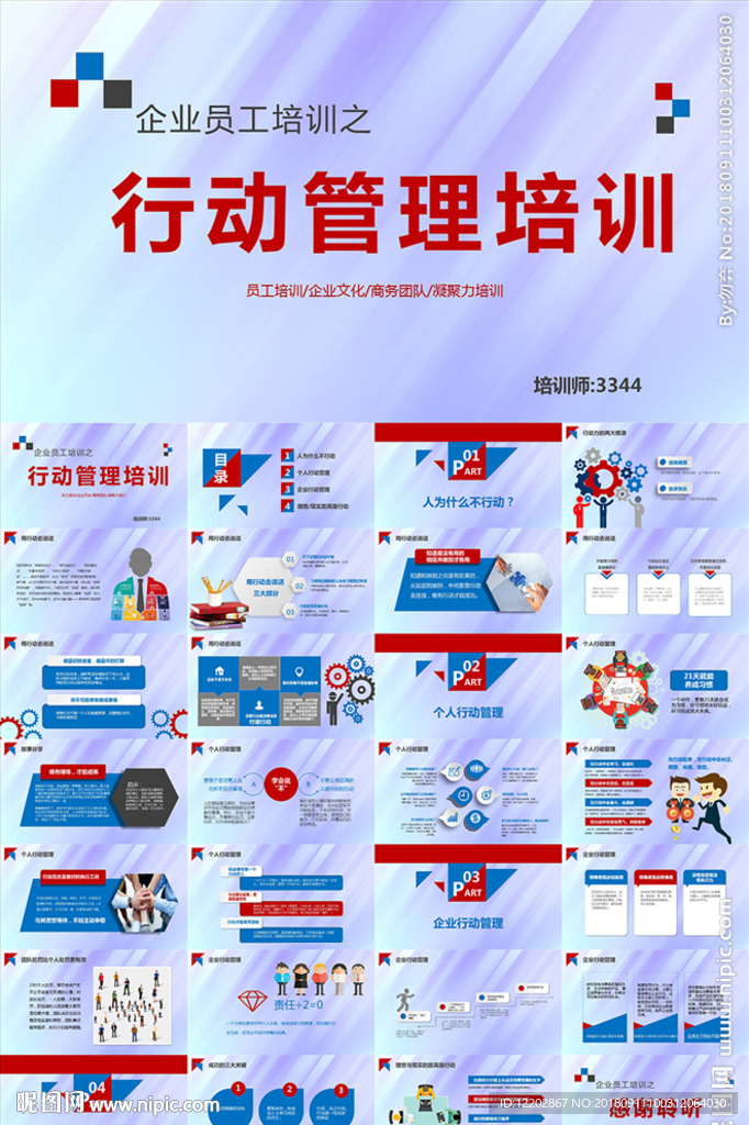 企业员工行动管理培训PPT