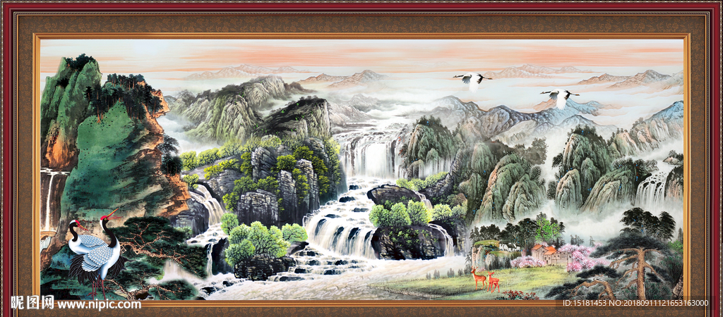 国画山水