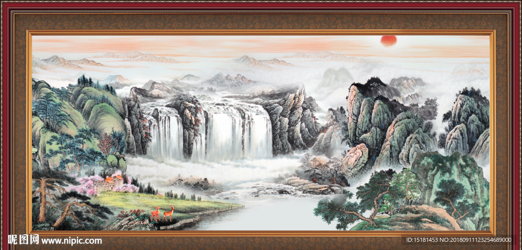 国画山水