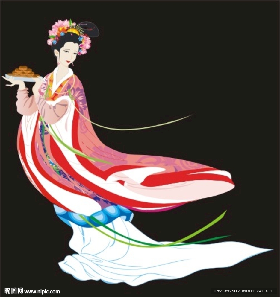 嫦娥矢量图