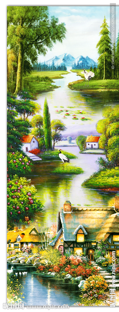 油画风景