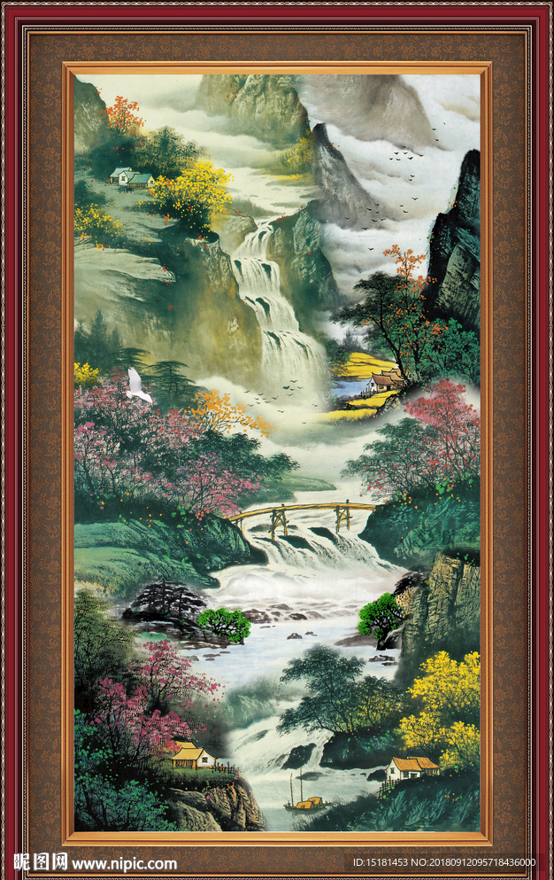 国画山水