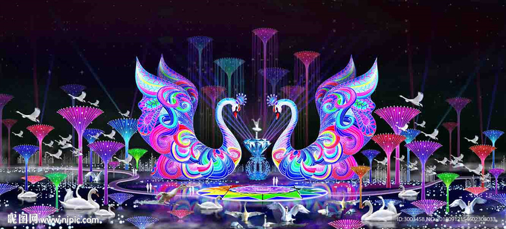 天鹅湖