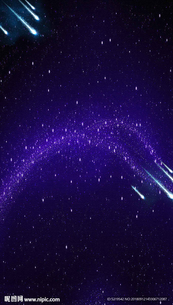 星空背景psd素材