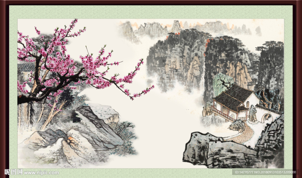 梅花国画