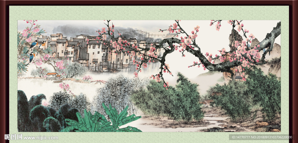 梅花国画