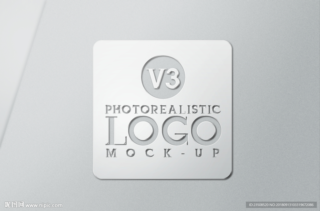 铭牌logo样机