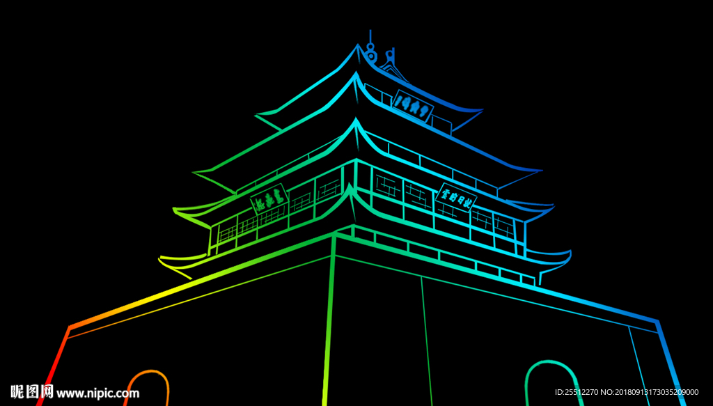 光岳楼分层