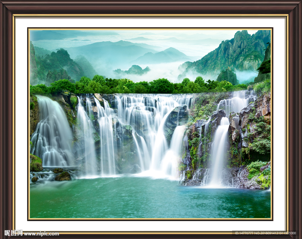山水风景画