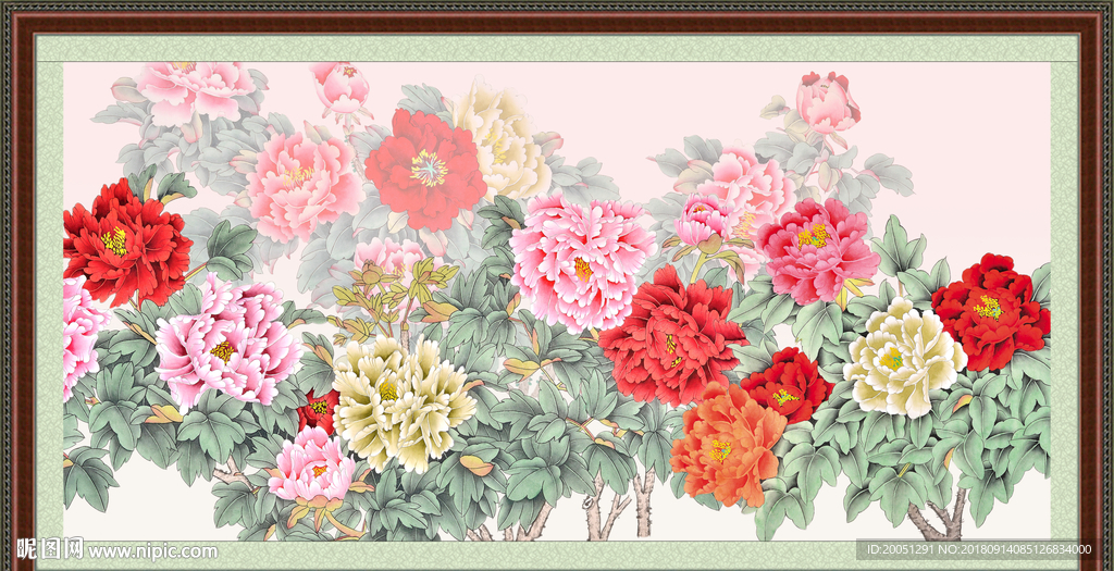 富贵有余 花开富贵图 富贵满堂