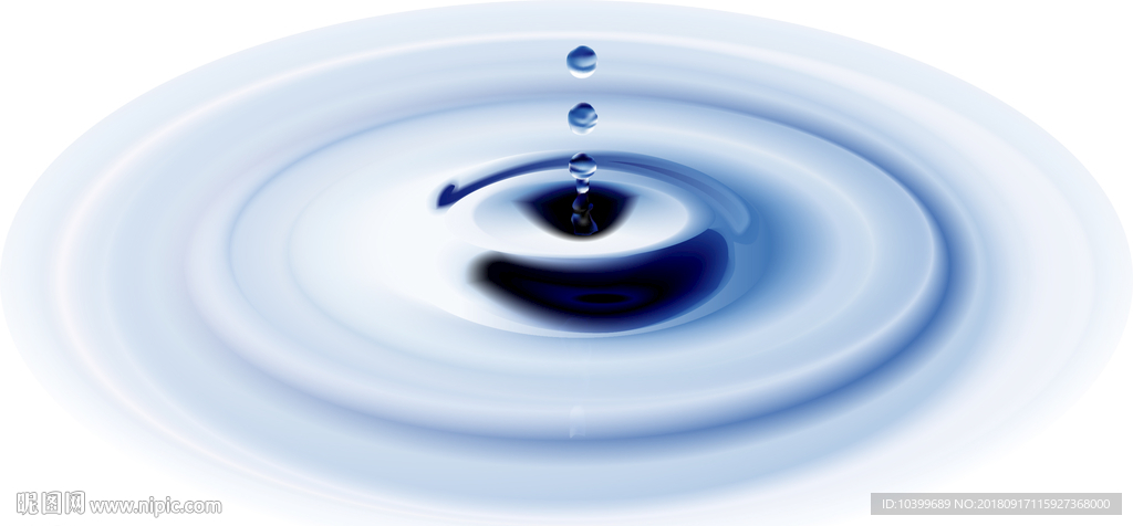 水滴水眩晕飞溅水素材