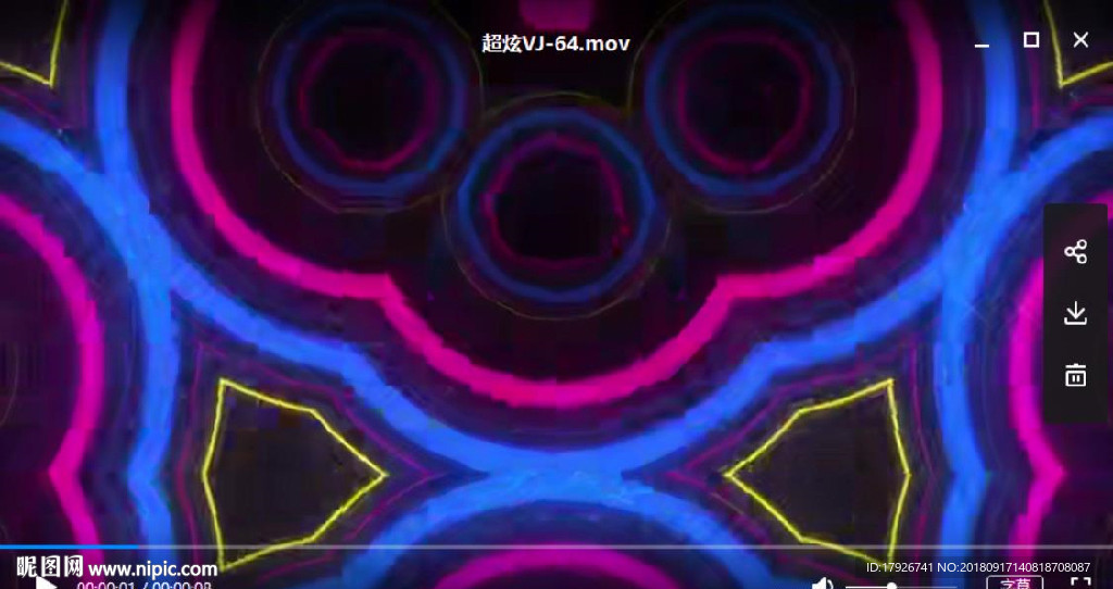 LED视频动态背景光效素材
