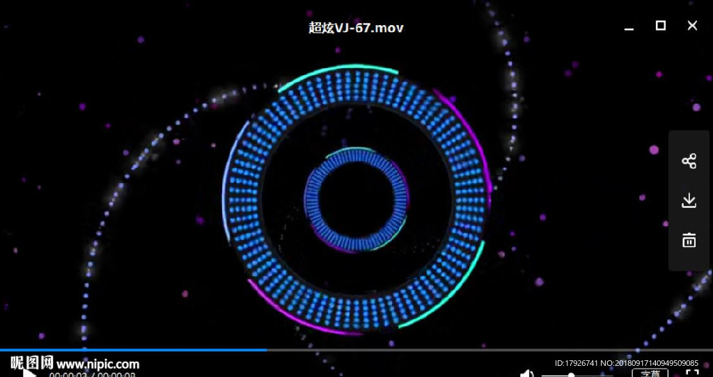 LED视频动态背景光效素材