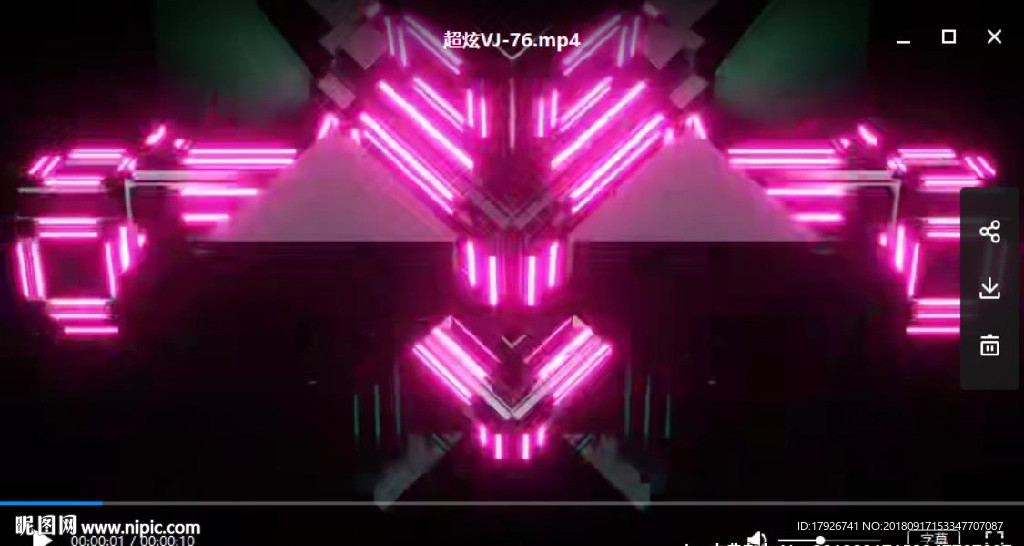 LED视频动态背景光效素材