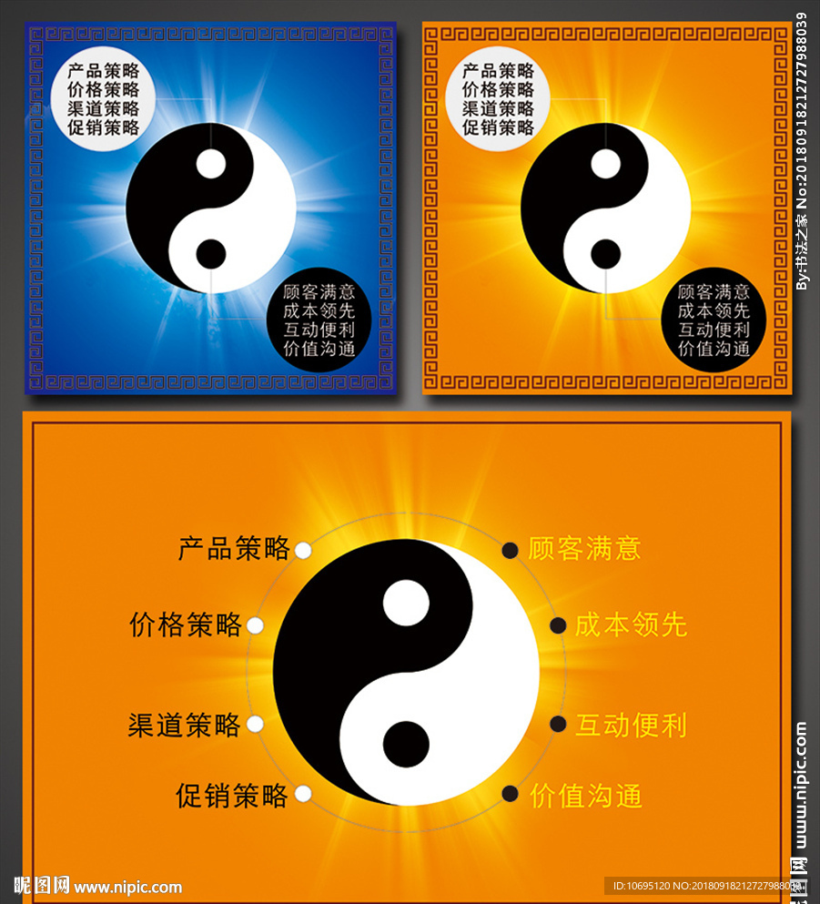 营销太极图