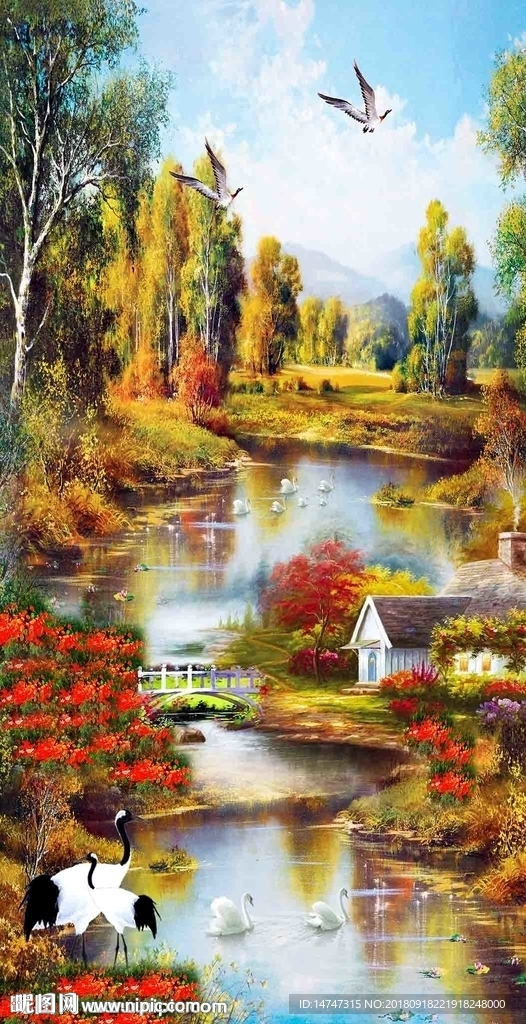 油画风景