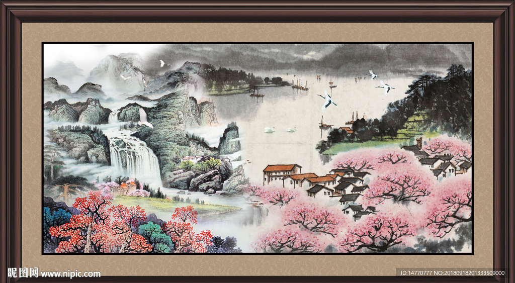 国画山水