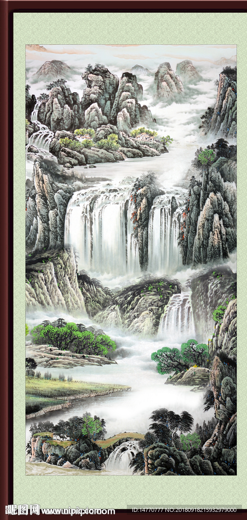 国画山水