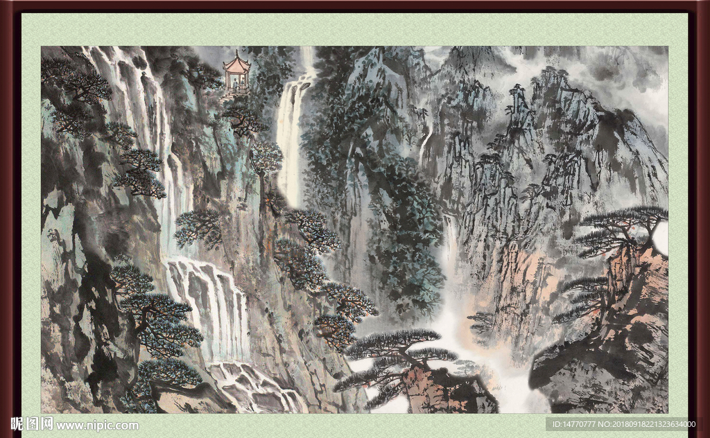 国画山水
