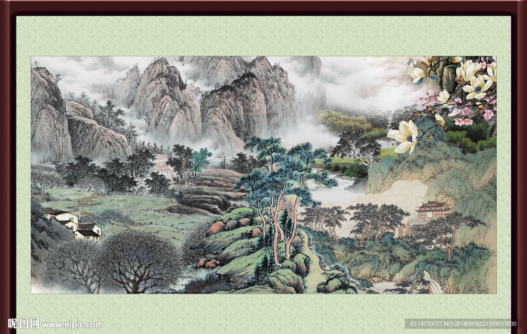 国画山水