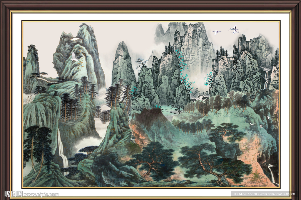 国画山水