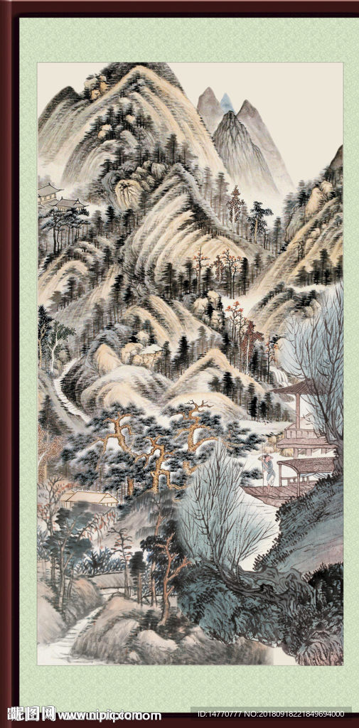 国画山水