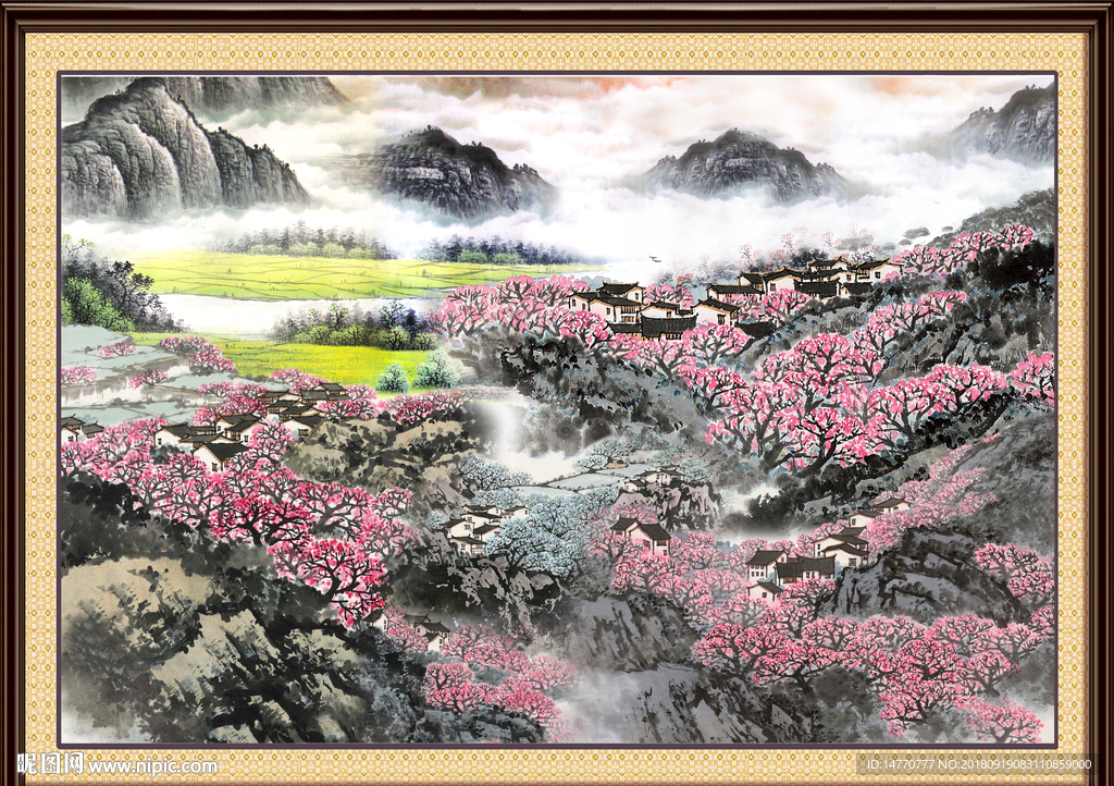 国画山水