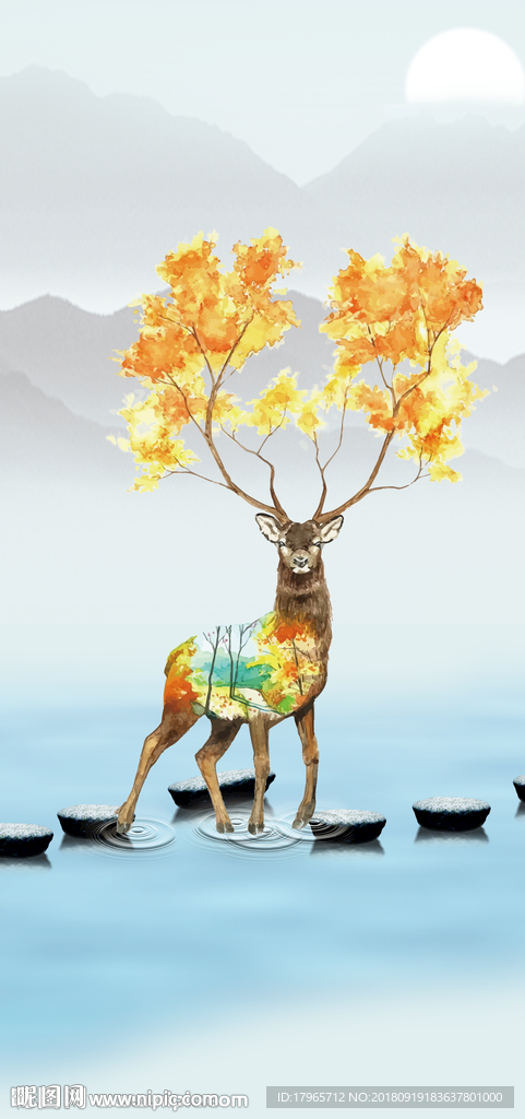 北欧清新画