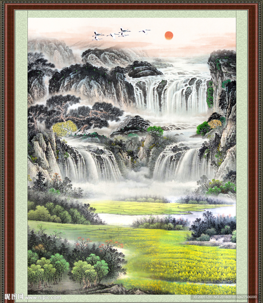 国画山水