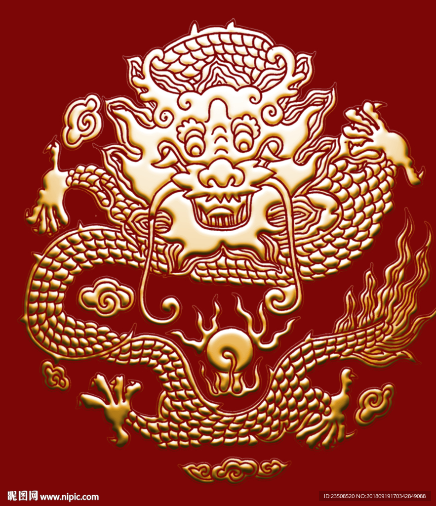 金色盘龙