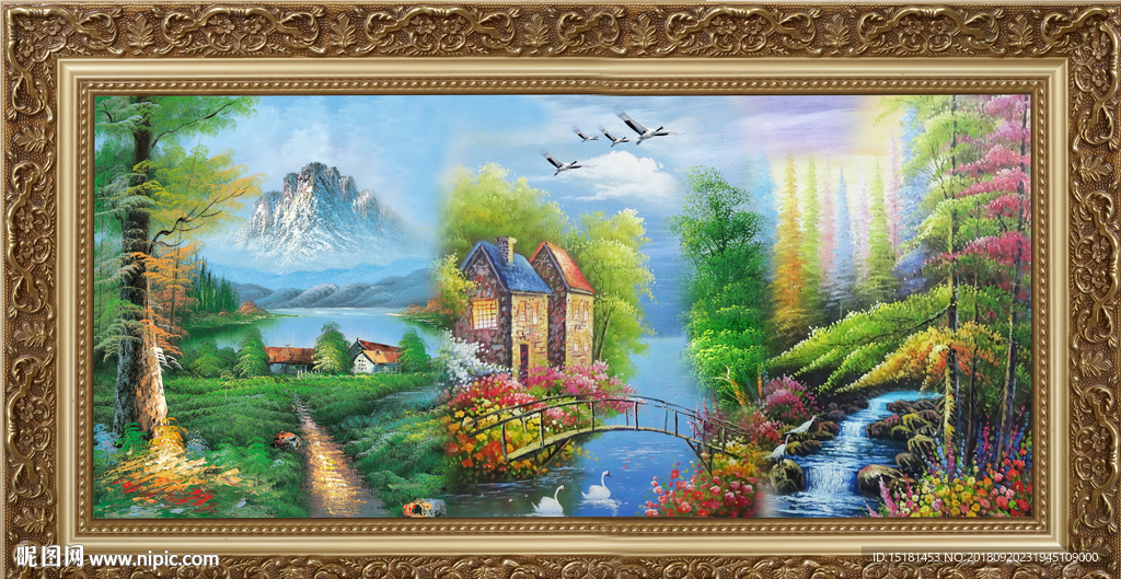 风景油画